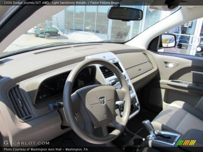 Light Sandstone Metallic / Pastel Pebble Beige 2009 Dodge Journey SXT AWD