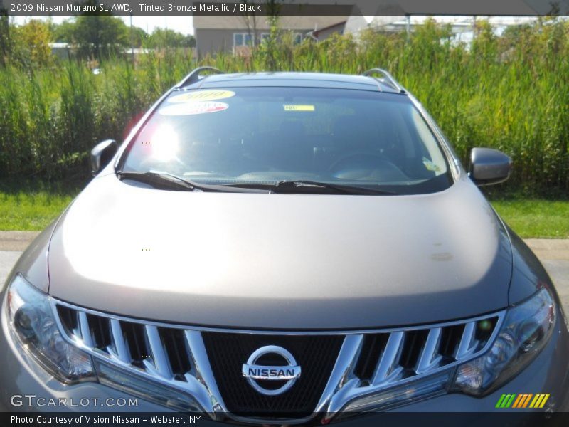Tinted Bronze Metallic / Black 2009 Nissan Murano SL AWD
