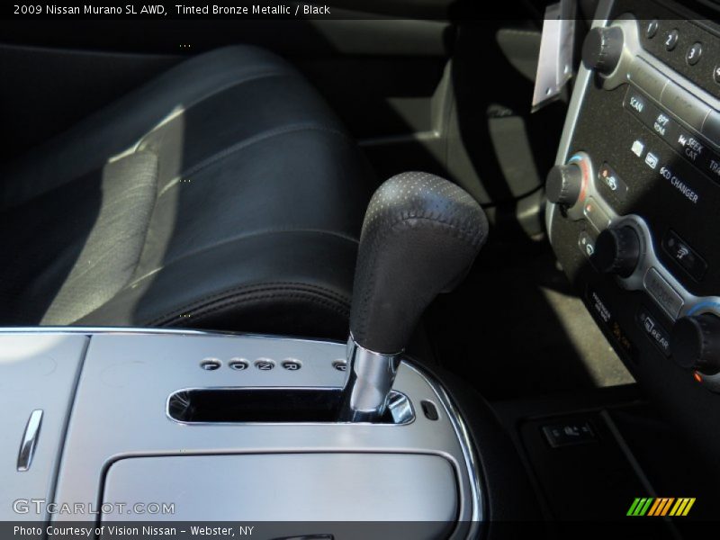 Tinted Bronze Metallic / Black 2009 Nissan Murano SL AWD
