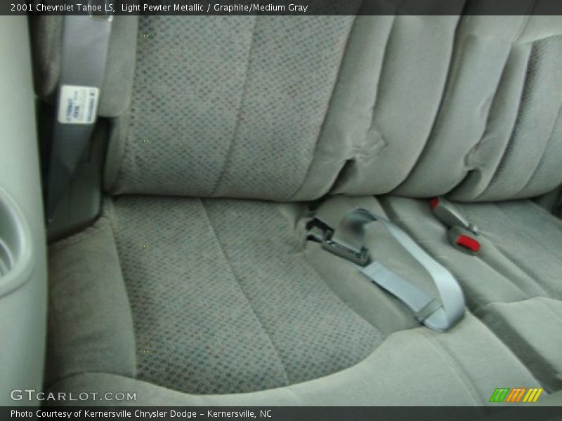 Light Pewter Metallic / Graphite/Medium Gray 2001 Chevrolet Tahoe LS