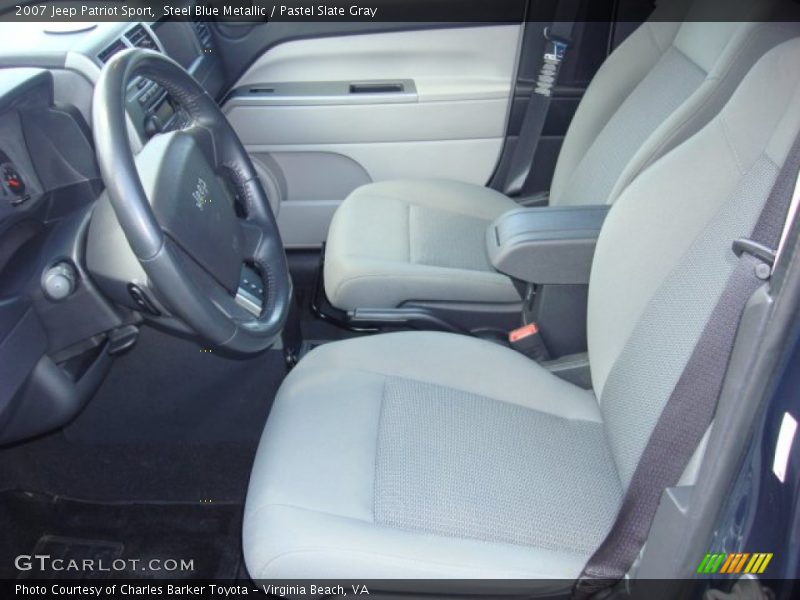 Steel Blue Metallic / Pastel Slate Gray 2007 Jeep Patriot Sport