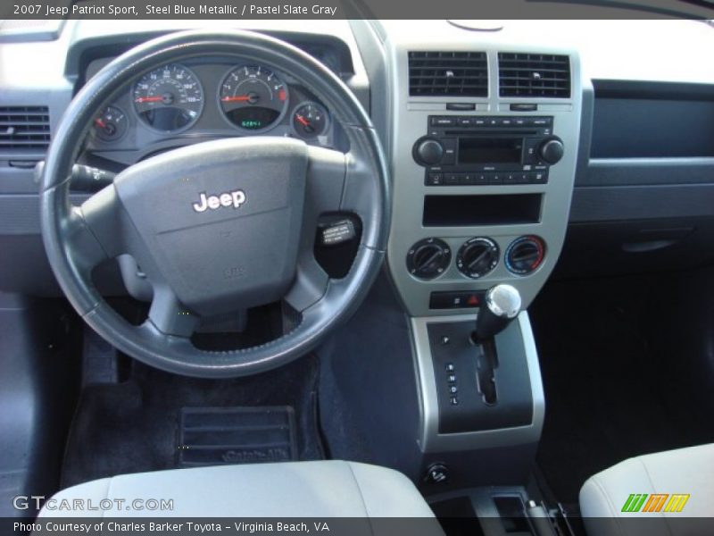 Steel Blue Metallic / Pastel Slate Gray 2007 Jeep Patriot Sport