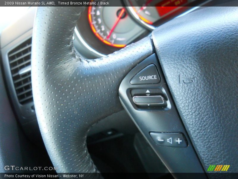 Tinted Bronze Metallic / Black 2009 Nissan Murano SL AWD