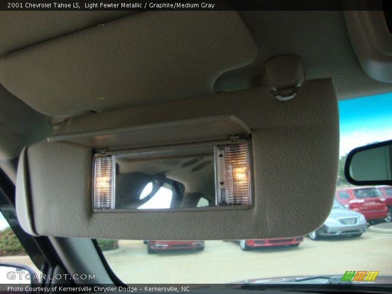 Light Pewter Metallic / Graphite/Medium Gray 2001 Chevrolet Tahoe LS