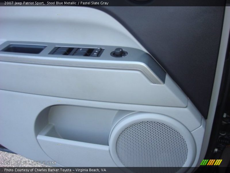 Steel Blue Metallic / Pastel Slate Gray 2007 Jeep Patriot Sport