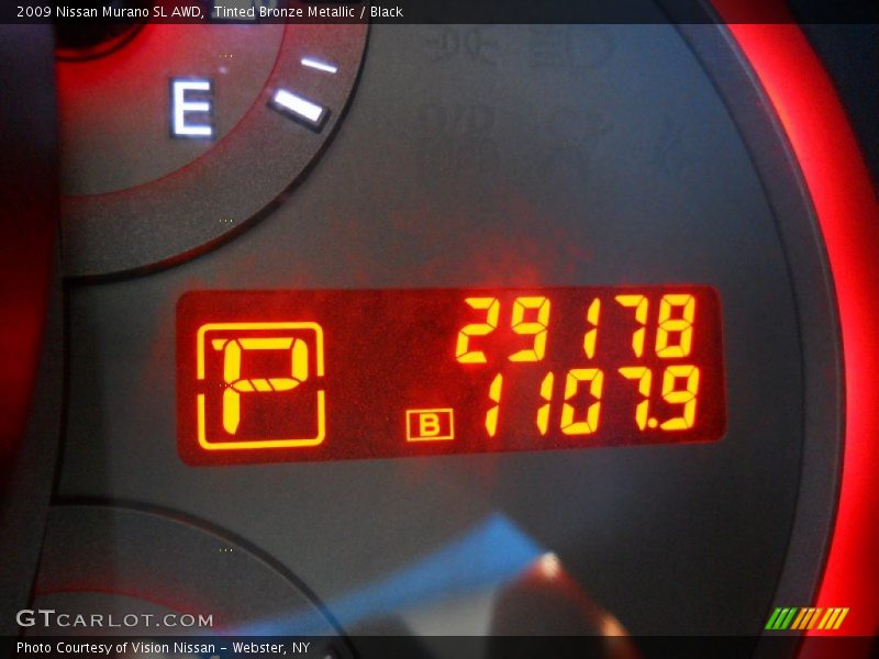 Tinted Bronze Metallic / Black 2009 Nissan Murano SL AWD