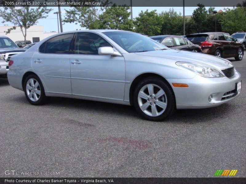 Classic Silver Metallic / Ash Gray 2005 Lexus ES 330