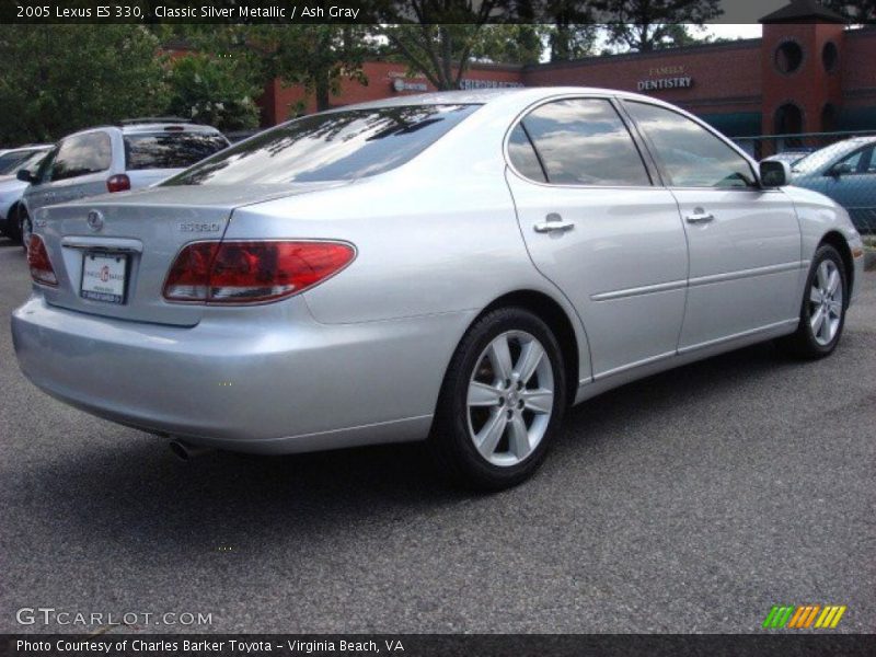 Classic Silver Metallic / Ash Gray 2005 Lexus ES 330