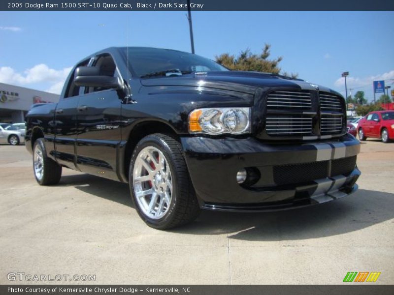 Front 3/4 View of 2005 Ram 1500 SRT-10 Quad Cab