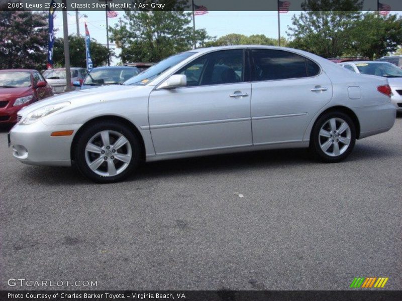 Classic Silver Metallic / Ash Gray 2005 Lexus ES 330