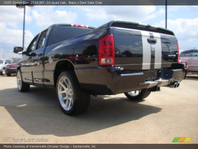 Black / Dark Slate Gray 2005 Dodge Ram 1500 SRT-10 Quad Cab