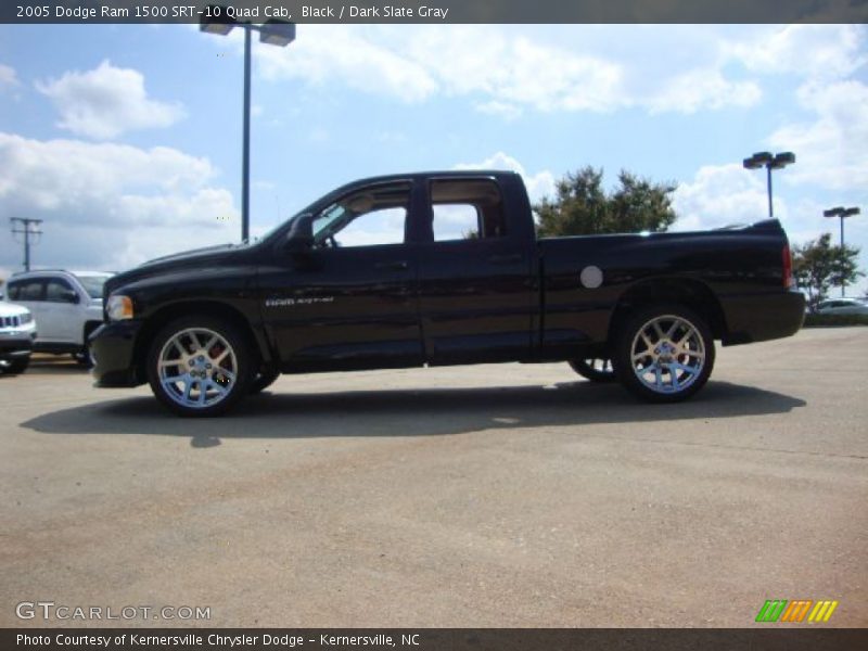 Black / Dark Slate Gray 2005 Dodge Ram 1500 SRT-10 Quad Cab