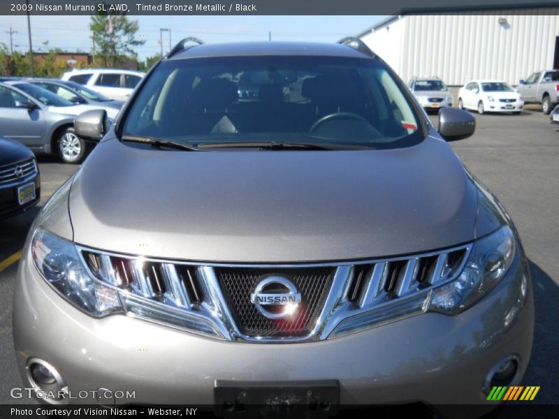 Tinted Bronze Metallic / Black 2009 Nissan Murano SL AWD