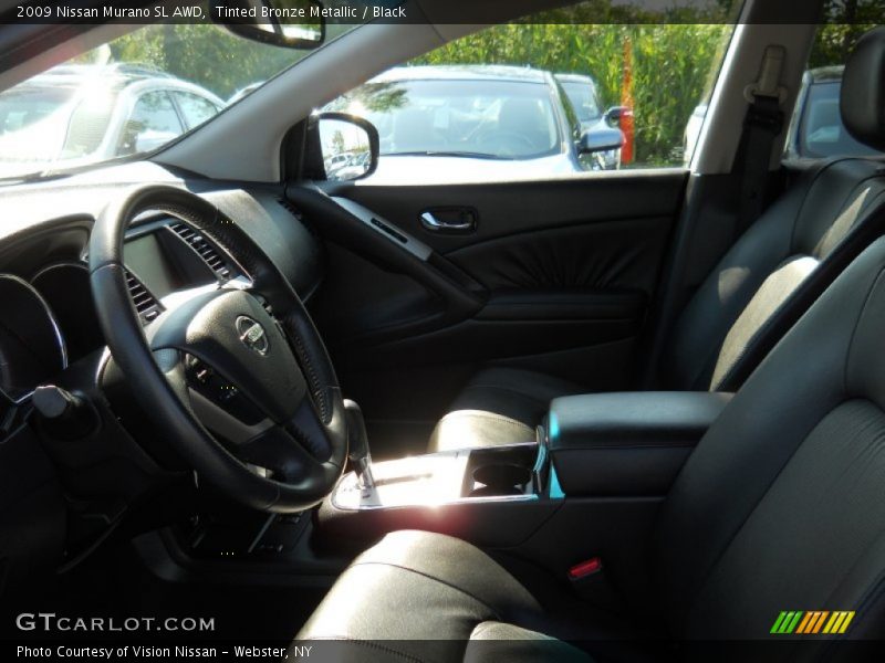 Tinted Bronze Metallic / Black 2009 Nissan Murano SL AWD