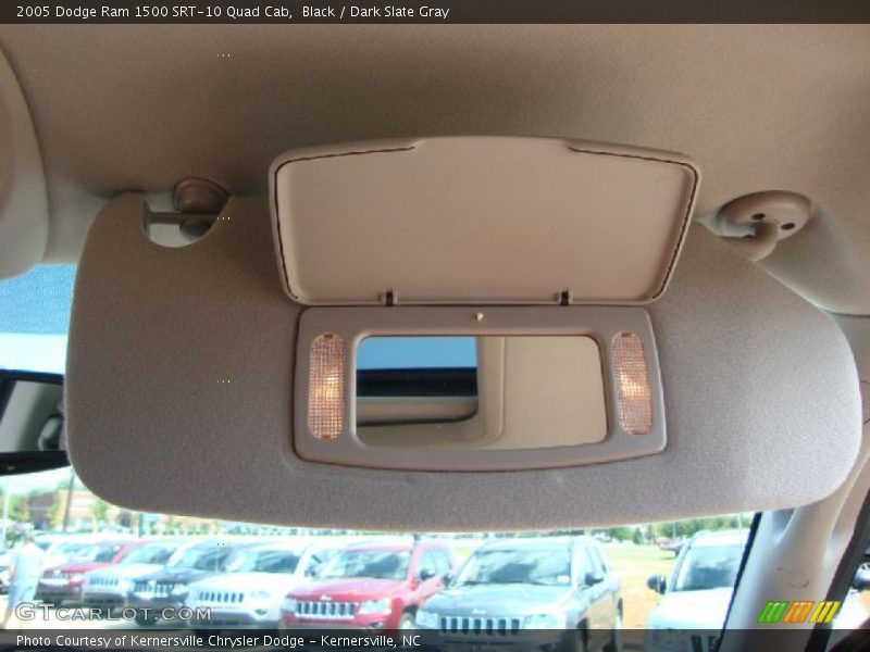 Black / Dark Slate Gray 2005 Dodge Ram 1500 SRT-10 Quad Cab