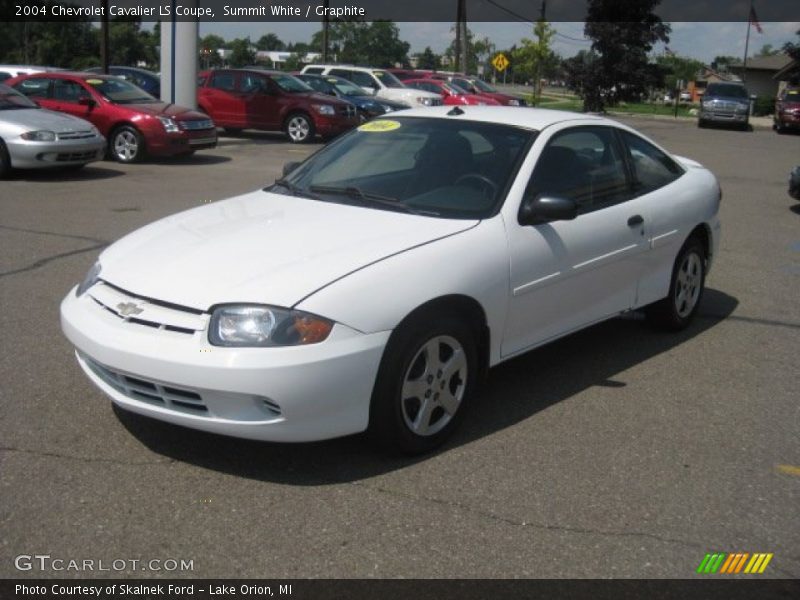 Front 3/4 View of 2004 Cavalier LS Coupe