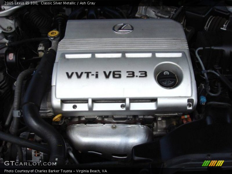 Classic Silver Metallic / Ash Gray 2005 Lexus ES 330