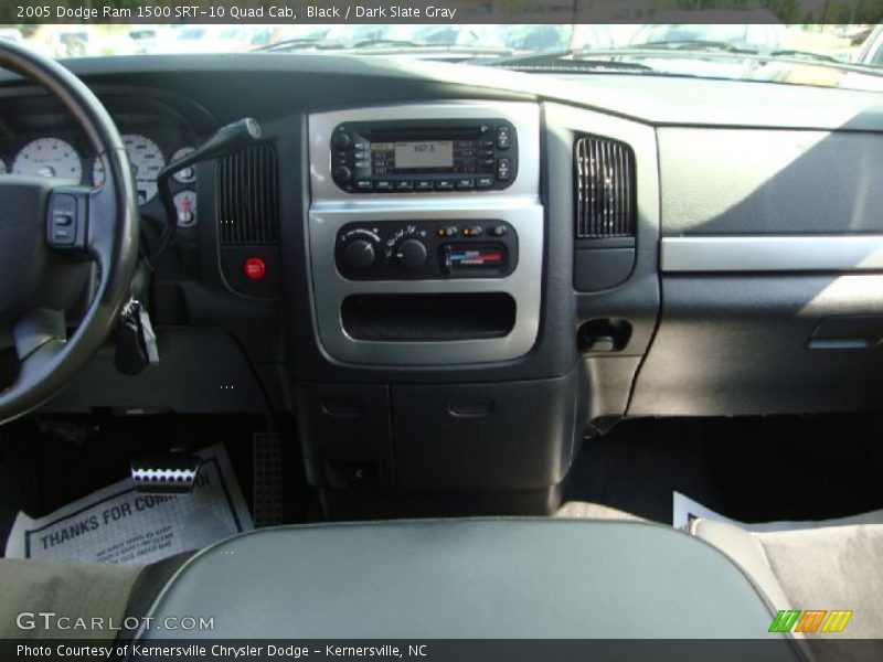 Black / Dark Slate Gray 2005 Dodge Ram 1500 SRT-10 Quad Cab