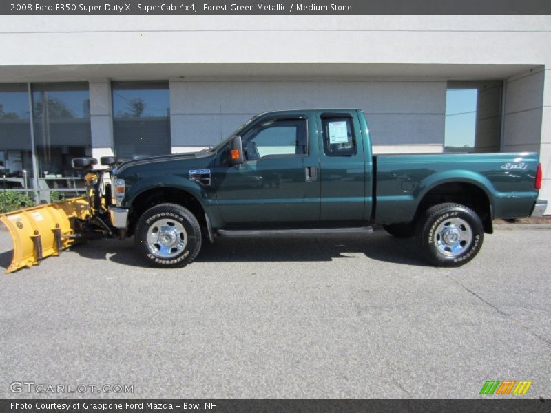  2008 F350 Super Duty XL SuperCab 4x4 Forest Green Metallic