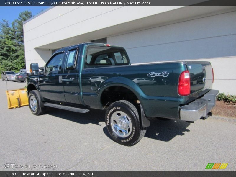  2008 F350 Super Duty XL SuperCab 4x4 Forest Green Metallic