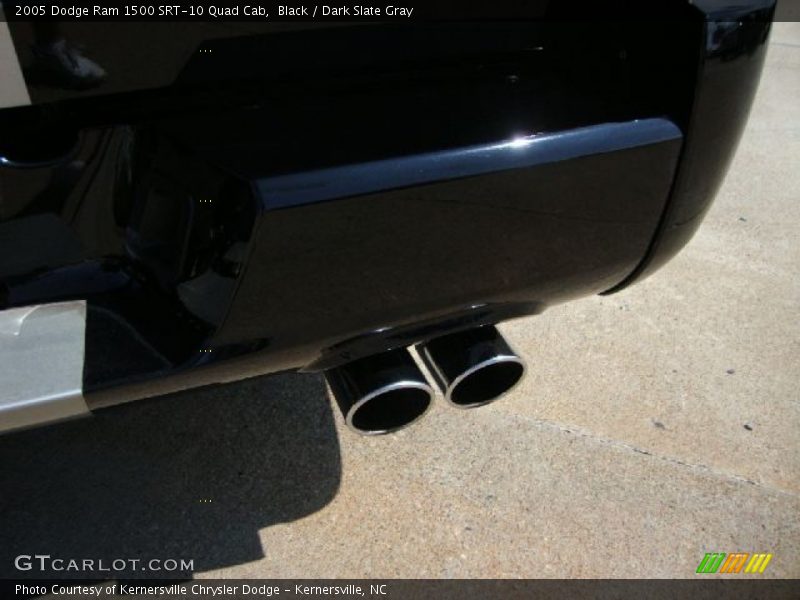 Exhaust of 2005 Ram 1500 SRT-10 Quad Cab