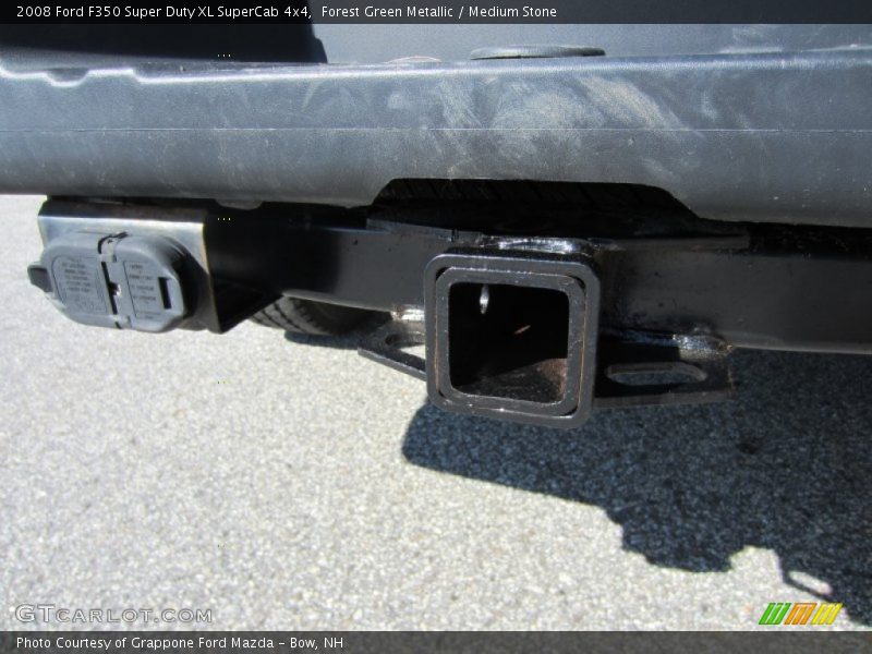 Forest Green Metallic / Medium Stone 2008 Ford F350 Super Duty XL SuperCab 4x4