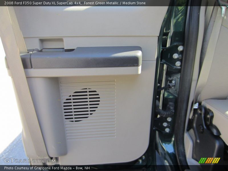 Forest Green Metallic / Medium Stone 2008 Ford F350 Super Duty XL SuperCab 4x4