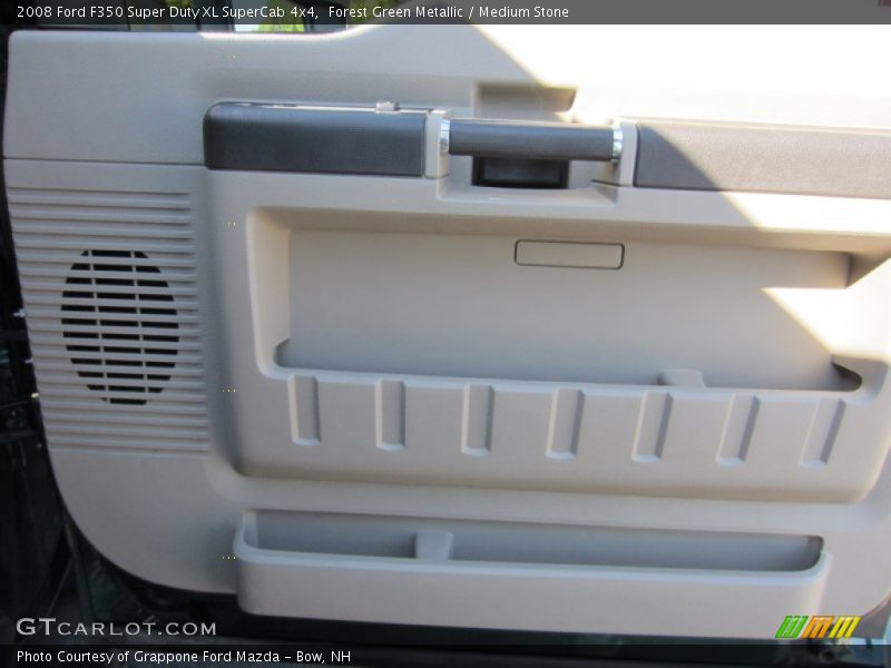 Forest Green Metallic / Medium Stone 2008 Ford F350 Super Duty XL SuperCab 4x4