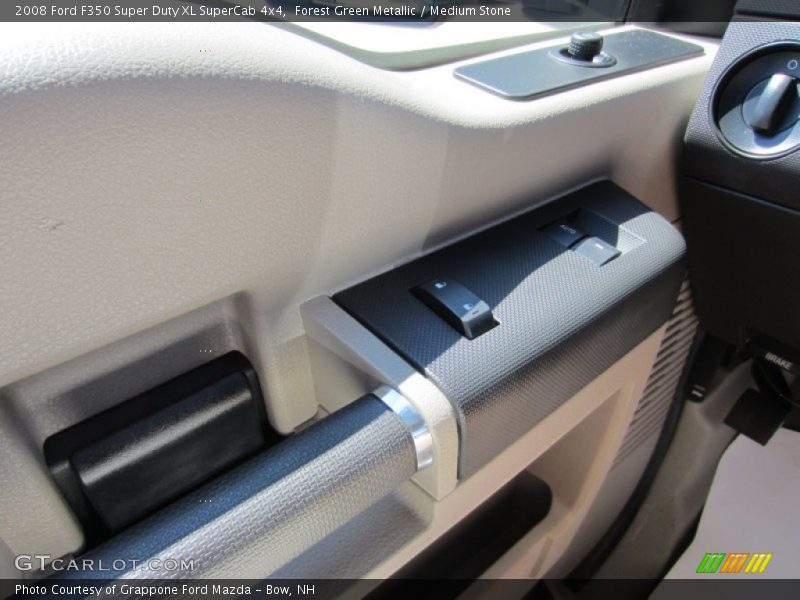 Forest Green Metallic / Medium Stone 2008 Ford F350 Super Duty XL SuperCab 4x4