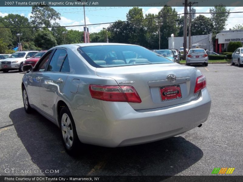 Magnetic Gray Metallic / Ash 2007 Toyota Camry LE