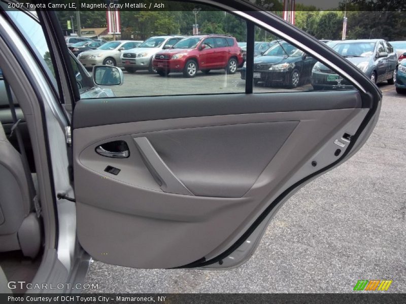 Magnetic Gray Metallic / Ash 2007 Toyota Camry LE
