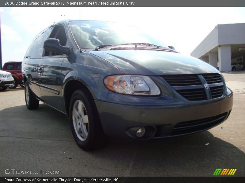 Magnesium Pearl / Medium Slate Gray 2006 Dodge Grand Caravan SXT