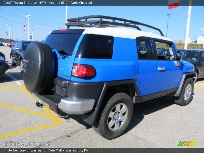 Voodoo Blue / Dark Charcoal 2007 Toyota FJ Cruiser 4WD