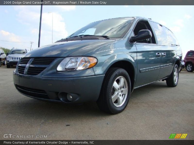 Magnesium Pearl / Medium Slate Gray 2006 Dodge Grand Caravan SXT