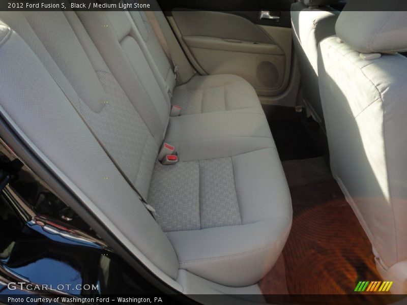  2012 Fusion S Medium Light Stone Interior