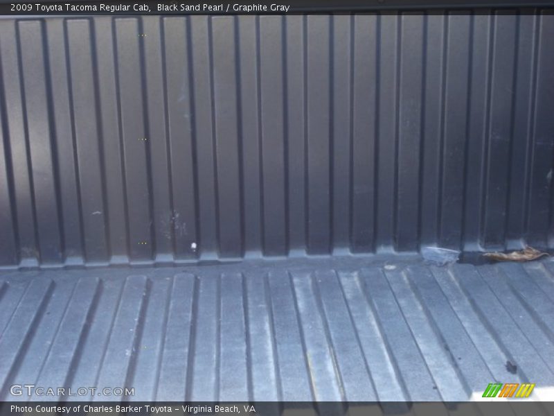 Black Sand Pearl / Graphite Gray 2009 Toyota Tacoma Regular Cab