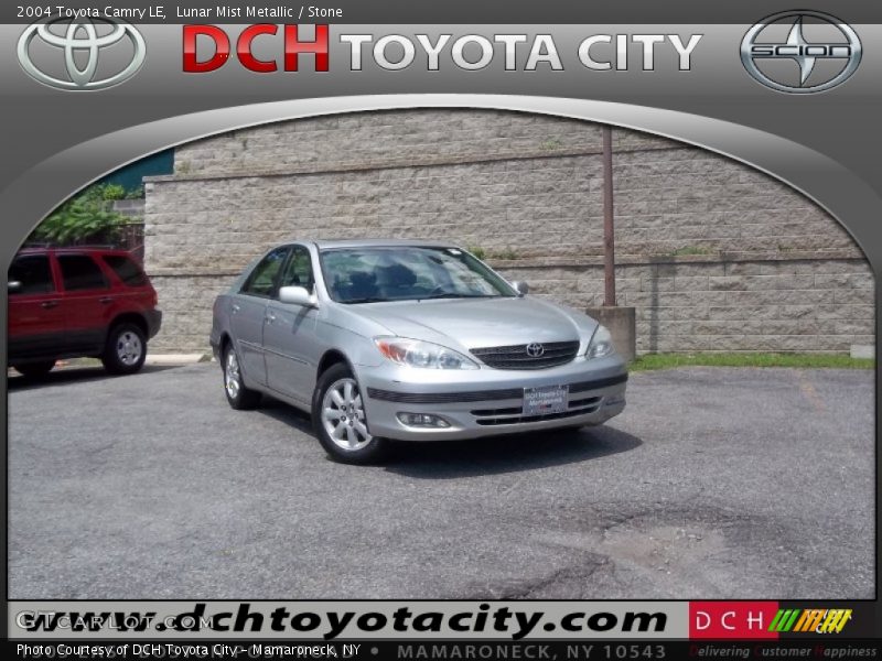 Lunar Mist Metallic / Stone 2004 Toyota Camry LE