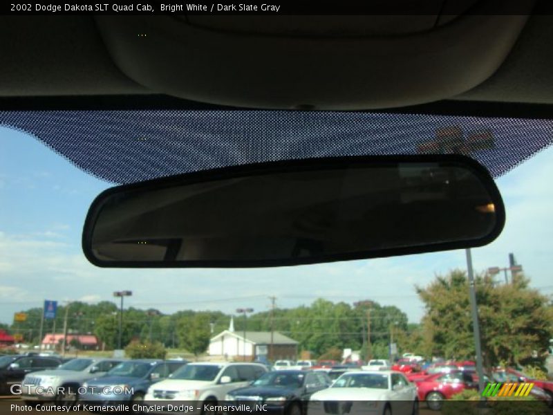 Bright White / Dark Slate Gray 2002 Dodge Dakota SLT Quad Cab