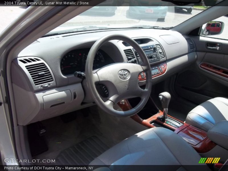 Lunar Mist Metallic / Stone 2004 Toyota Camry LE