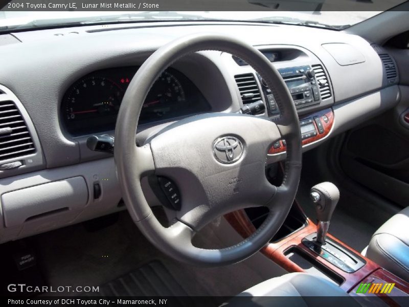 Lunar Mist Metallic / Stone 2004 Toyota Camry LE