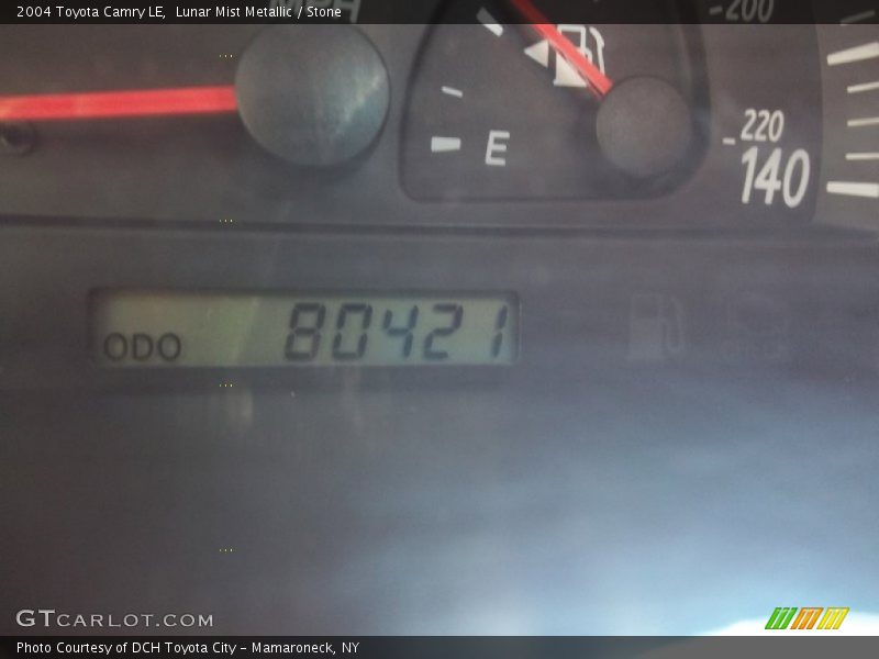 Lunar Mist Metallic / Stone 2004 Toyota Camry LE