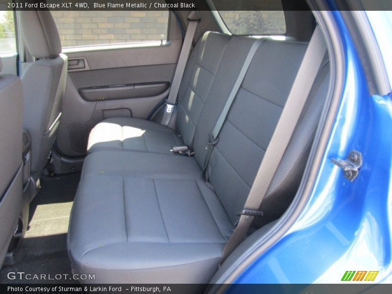 Blue Flame Metallic / Charcoal Black 2011 Ford Escape XLT 4WD