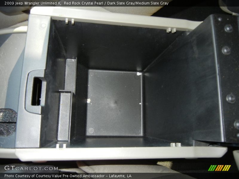 Red Rock Crystal Pearl / Dark Slate Gray/Medium Slate Gray 2009 Jeep Wrangler Unlimited X