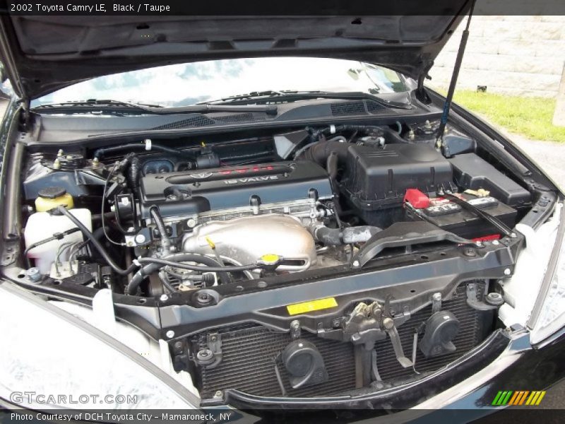 Black / Taupe 2002 Toyota Camry LE