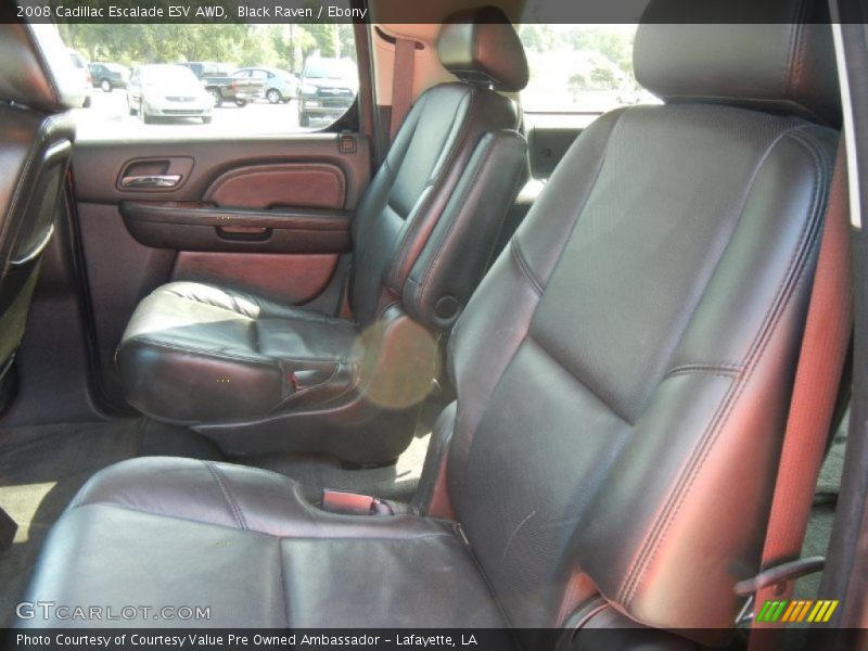 Black Raven / Ebony 2008 Cadillac Escalade ESV AWD