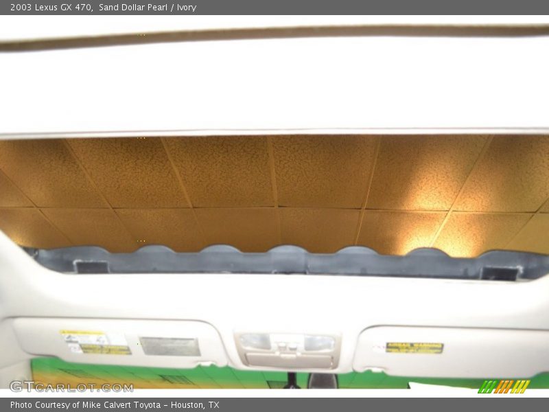 Sand Dollar Pearl / Ivory 2003 Lexus GX 470