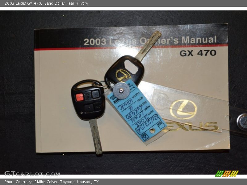 Sand Dollar Pearl / Ivory 2003 Lexus GX 470
