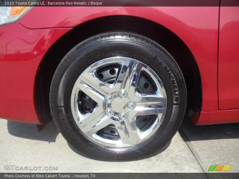 Barcelona Red Metallic / Bisque 2010 Toyota Camry LE