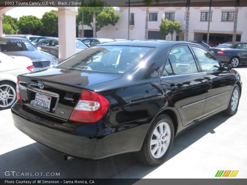 Black / Stone 2003 Toyota Camry XLE V6