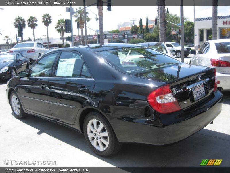 Black / Stone 2003 Toyota Camry XLE V6